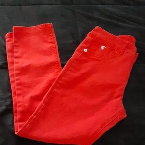 GUESS Red Bling Jeans